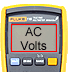 Set meter to measure AC Volts