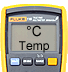 Set meter to measure Temperature